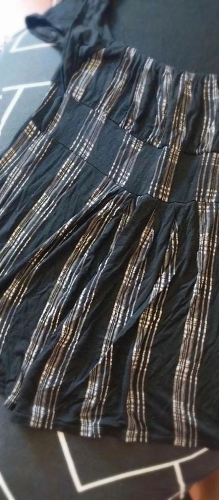 Haut noir et blanc.TU - photo numéro 3