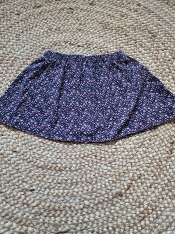 Jupe fleurie la halle 6 ans