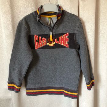 Pull sweat molletonné gasoline 5 ans Orchestra