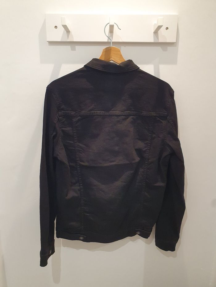 Veste en jean Charleville noire Taille M (taille petit) - photo numéro 4
