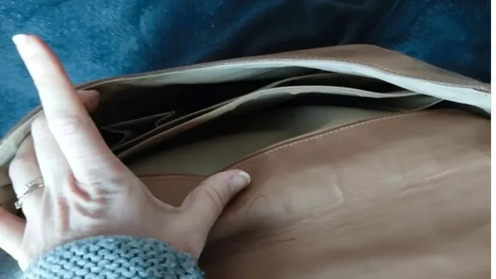 Sac couleur taupe grand format - photo numéro 6