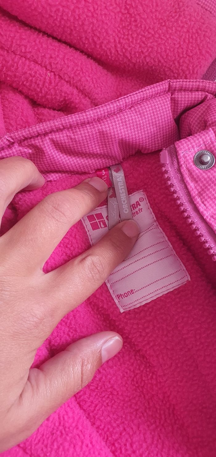 Combinaison ski fille taille 3 ans - photo numéro 4