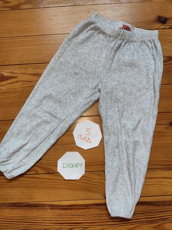 Bas de pyjama velours