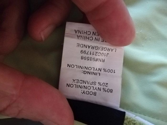 Maillot de bain 2 pieces vert clair 40 42 - photo numéro 6