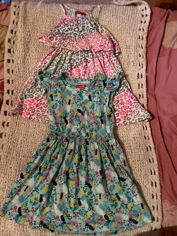 Lot 2 robes été 5 ans