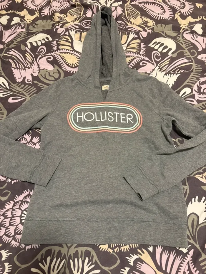 Lot de 2 sweats à capuche hollister taille s - photo numéro 9
