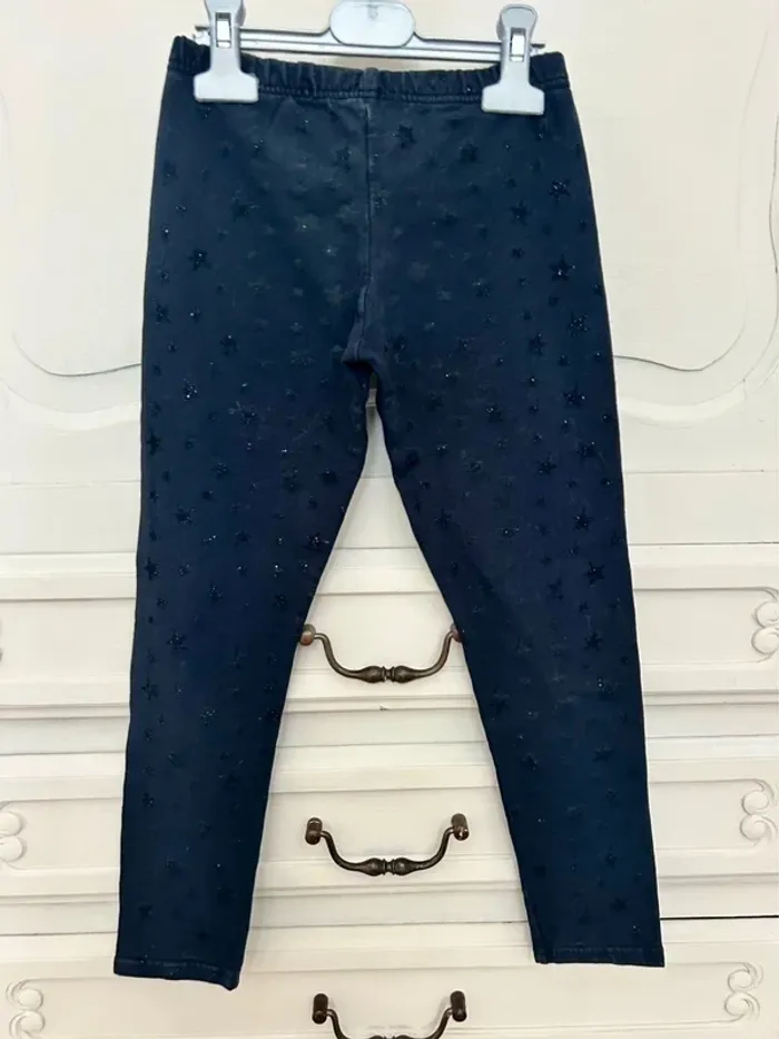 Très beau legging noir à étoile paillette Calzedonia taille 7 - 8 ans - photo numéro 5