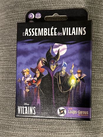 Jeu Loups-Garous neuf, version l'assemblée des vilains de Disney