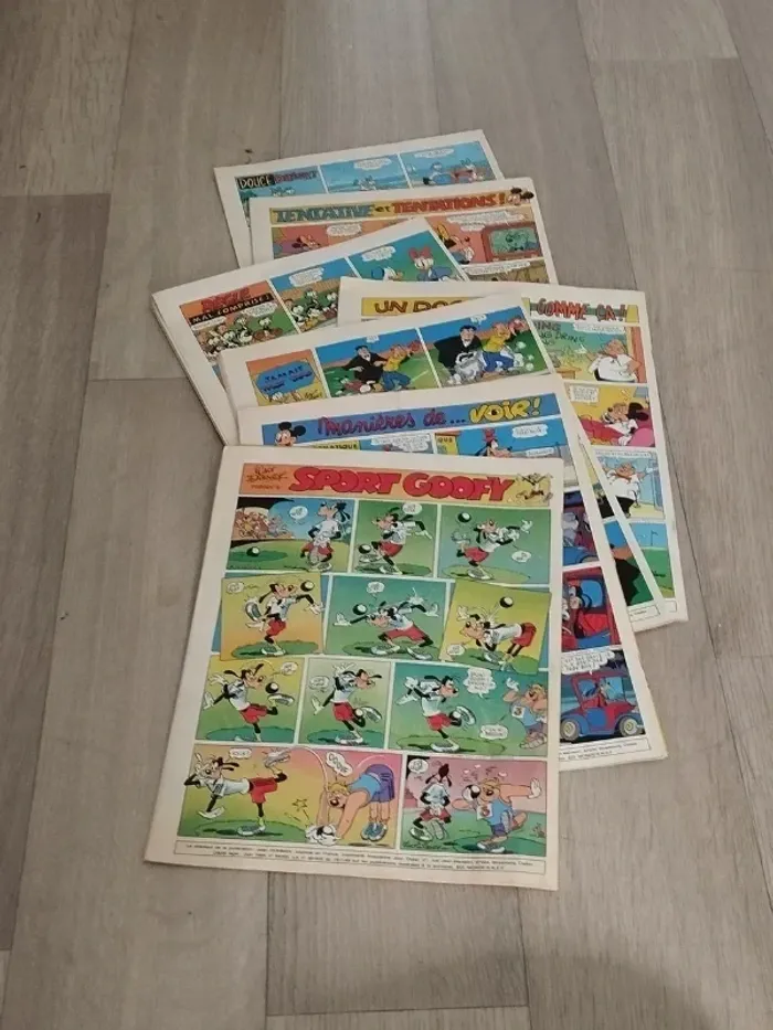 Lot Vintage 7 magazines Journal de Mickey année 1984 L061 - photo numéro 4