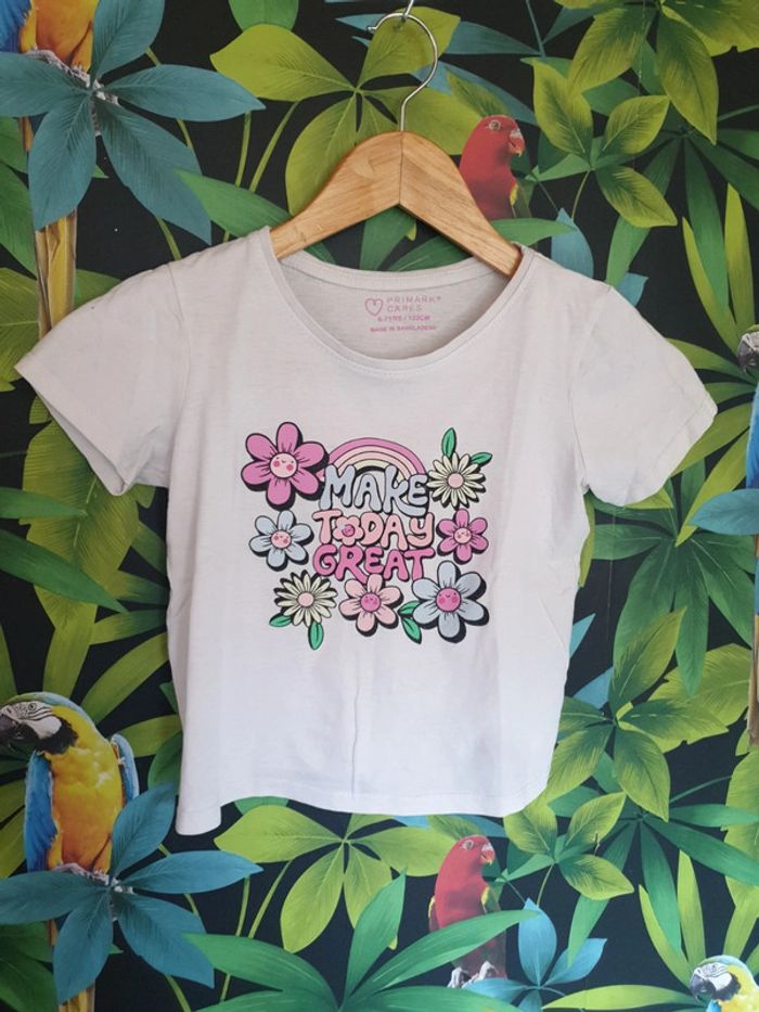 Tee-shirt à fleurs