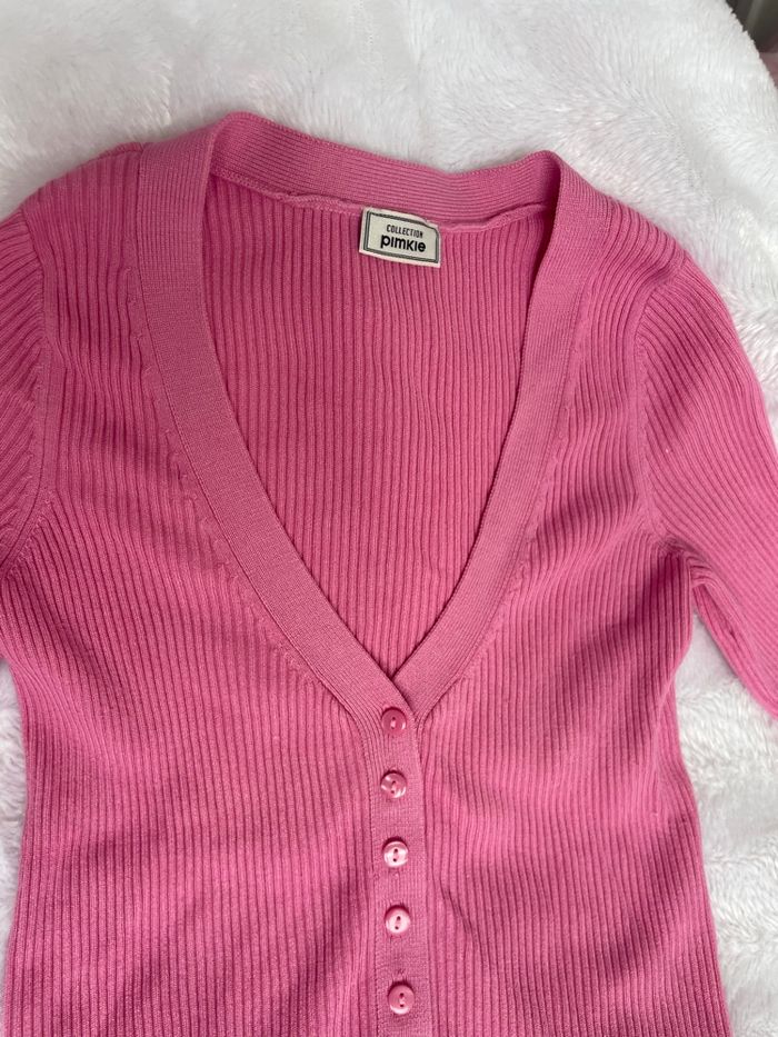 Gilet rose xs - photo numéro 3