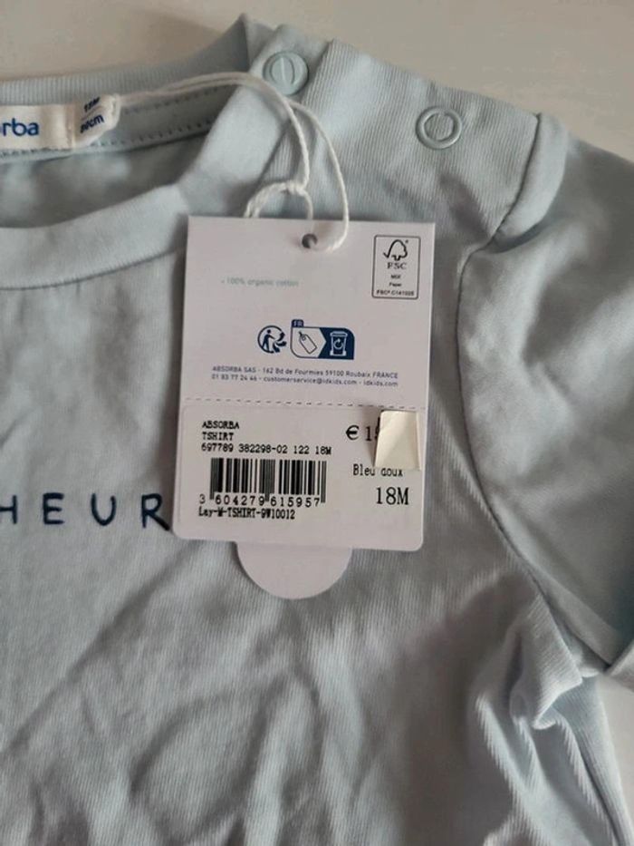 T shirt absorba neuf 18 mois - photo numéro 6