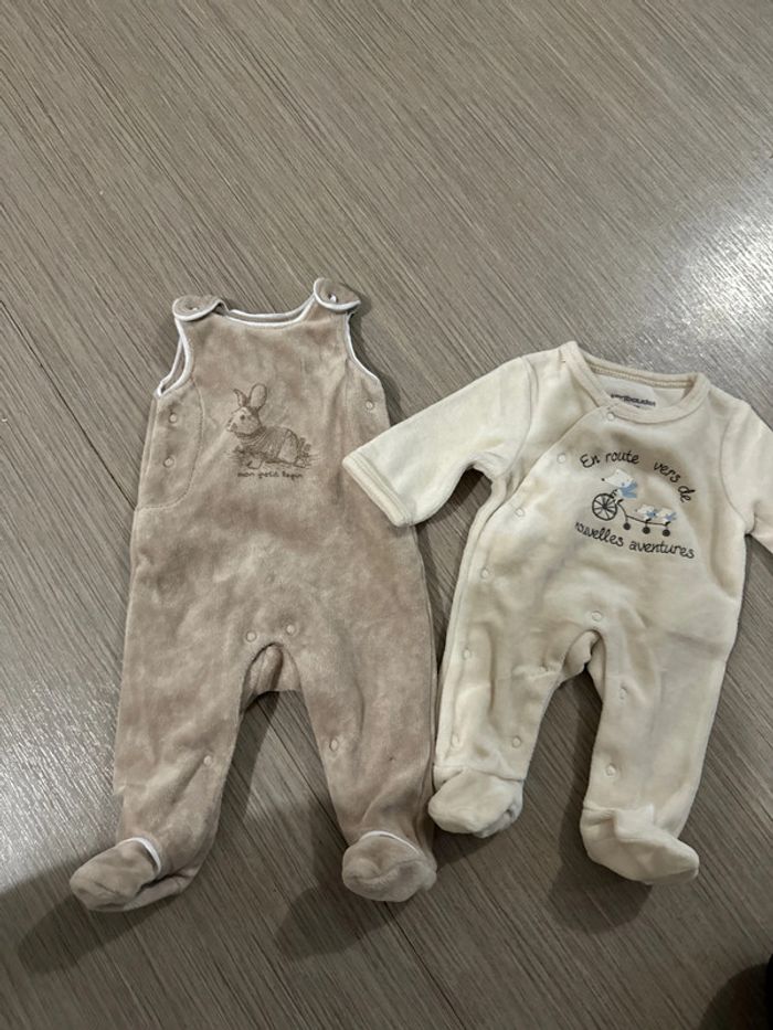 Lot deux jolies pyjama bébé comme neuf - photo numéro 4