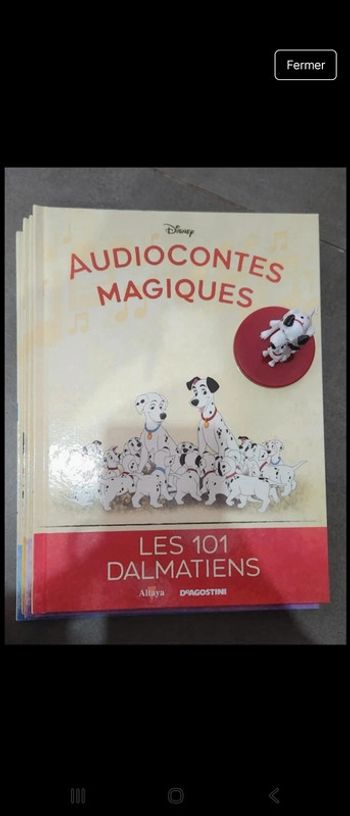 Numero 12 audioconte Magique Altaya disney deagostini livre et figurine audio conte compte