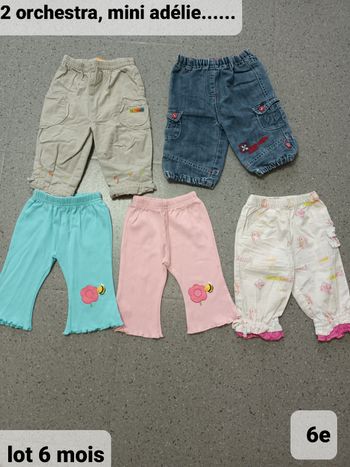Lot pantalons