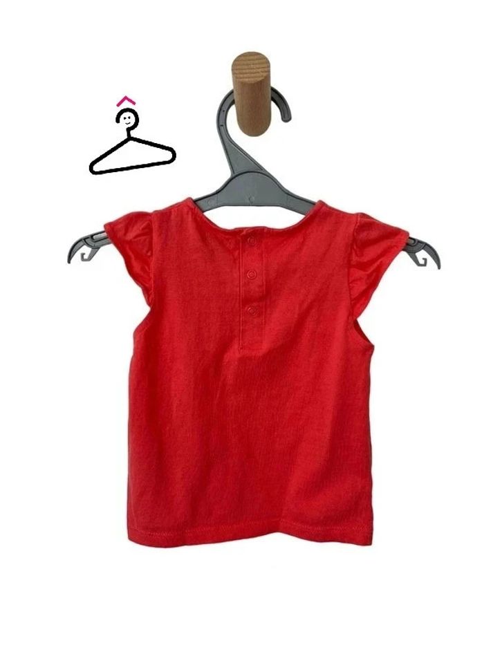 Ensemble T-shirt + short "jolie jolie jolie" - Kiabi fille 6 mois - photo numéro 3