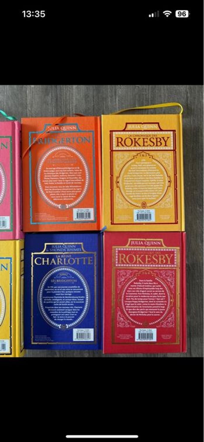 Lot de livres collector la chronique de bridgerton - photo numéro 6