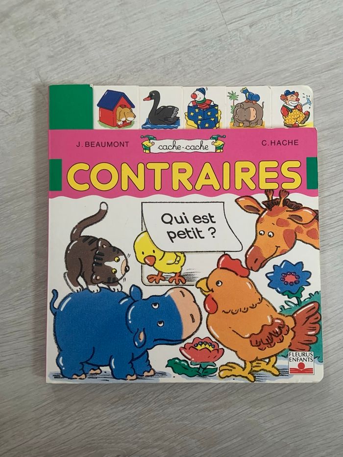 Livre Contraires - photo numéro 1