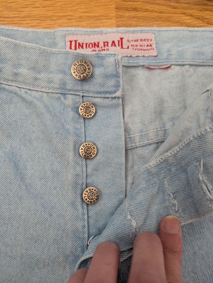 Short jean union rail - photo numéro 4