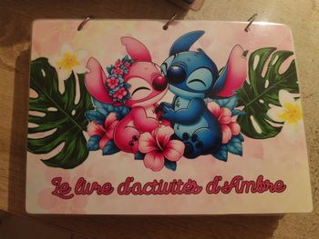 Livre d'activités Stitch