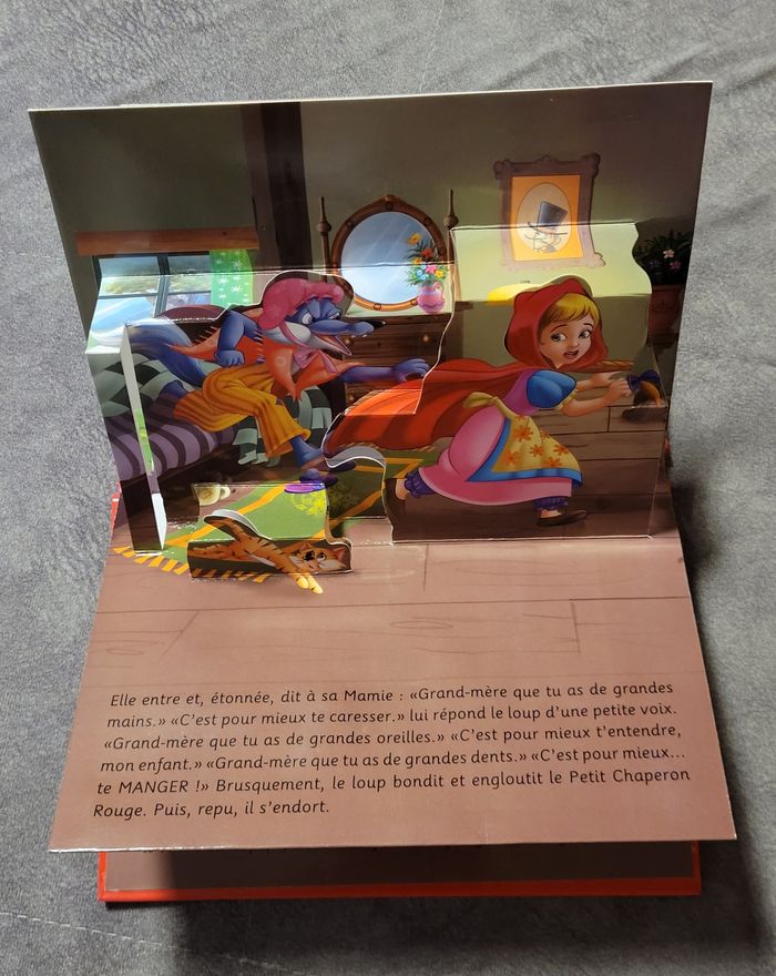 Le petit chaperon rouge pop up Charles Perrault - photo numéro 4