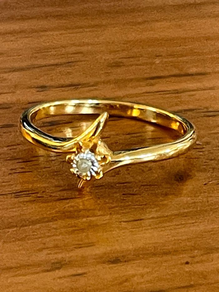 Bague doré avec pierre TDD 58 - photo numéro 6