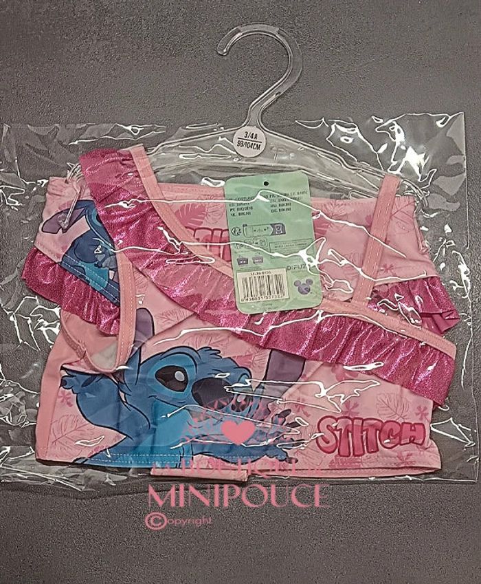 Maillot de bain stitch 7/8 ans