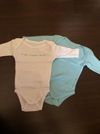 Lot de bodies manches longues