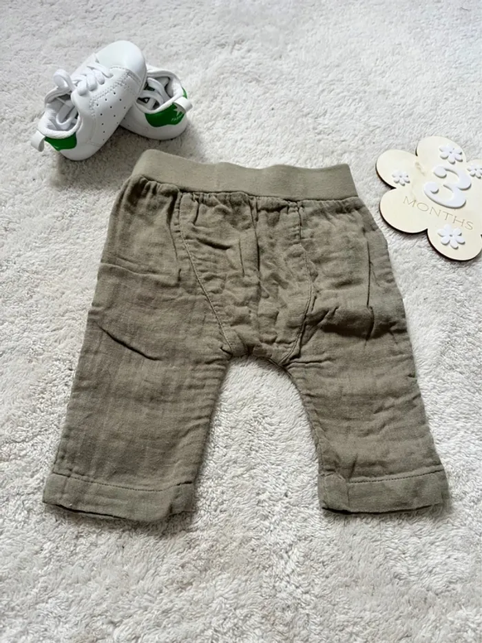Pantalon kaki 3 mois - photo numéro 3