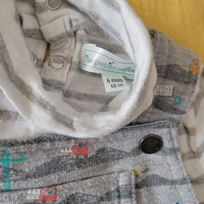 Ensemble salopette chantier 🚘 6 mois - photo numéro 4