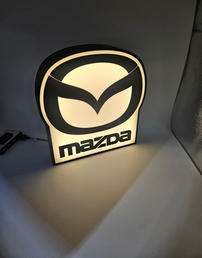 Lampe lumineuse à led mazda - photo numéro 3