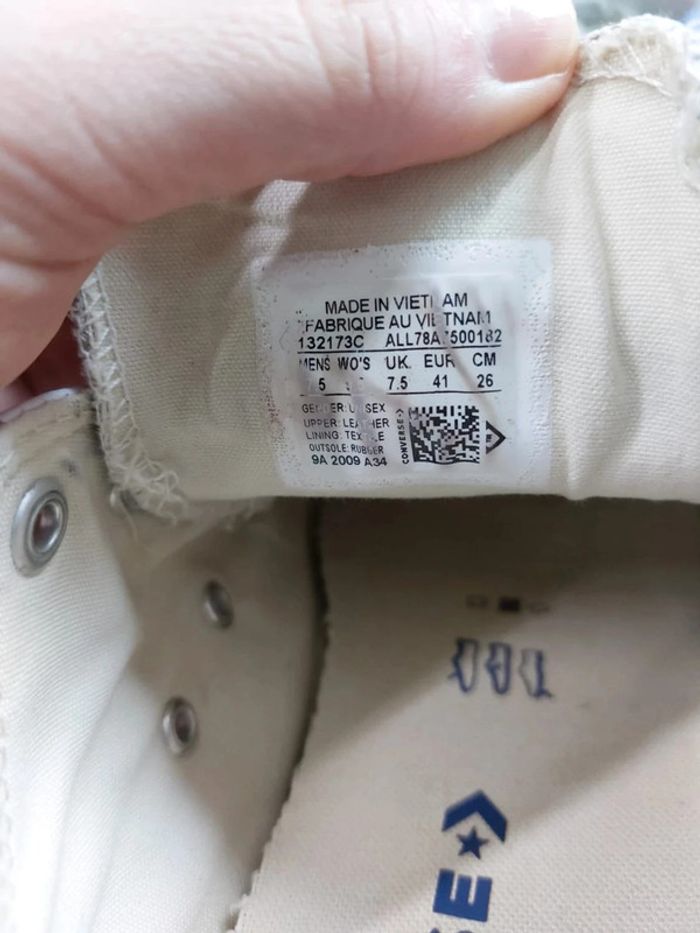 Converse Basse Cuir - photo numéro 4