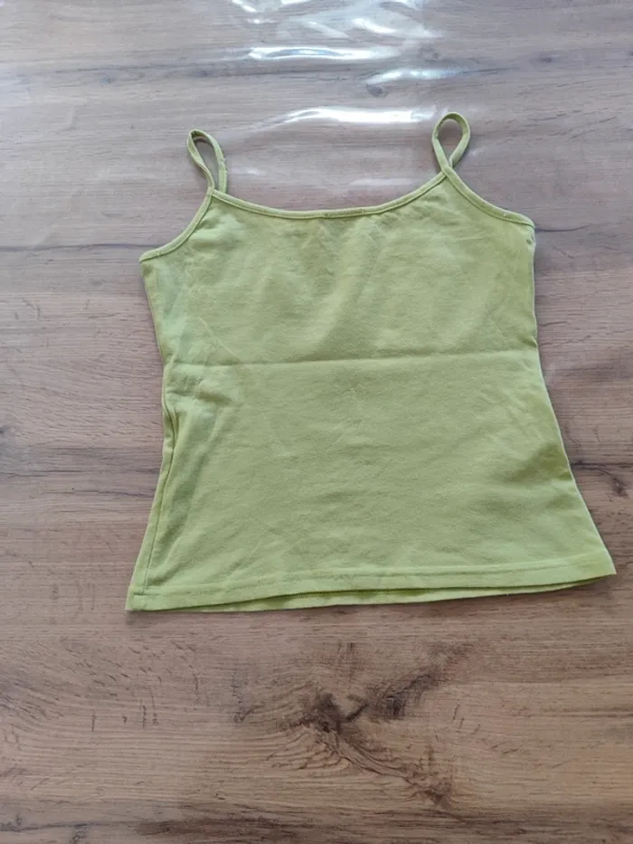 Débardeur Baba Nuki Vert Clair, Taille S - Basique Coloré et Confortable ! - photo numéro 3