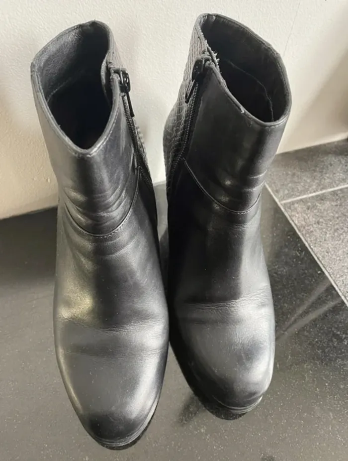 Bottines cuir noir femme 37 Eram - photo numéro 6