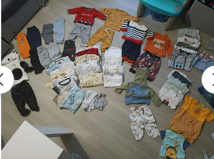 Lot 6 mois 79 pièces 70€