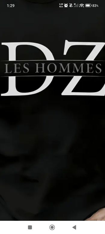 Tee-shirt DZ Pour Homme Taille XL Neuf Jamais Porté 