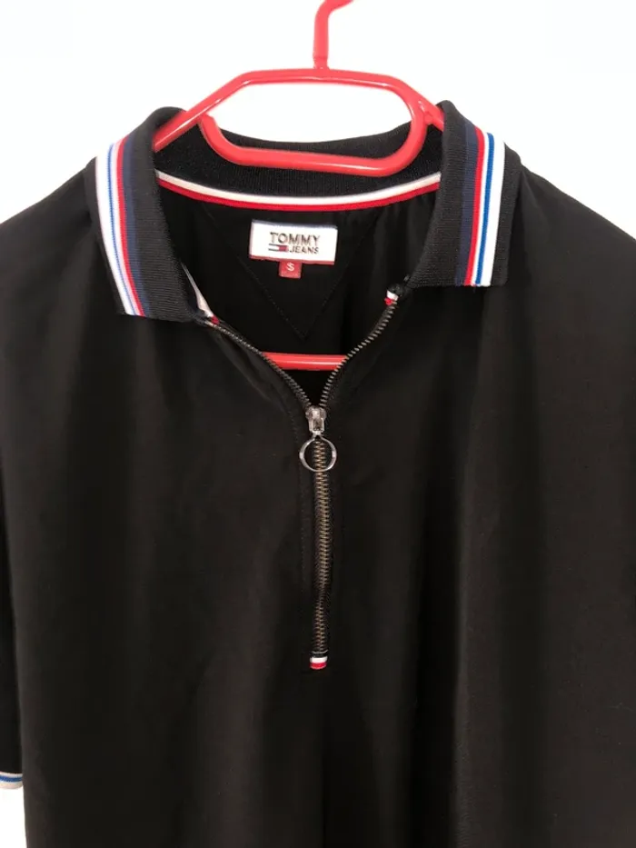 Robe col polo zip Tommy Hilfiger taille S - photo numéro 2