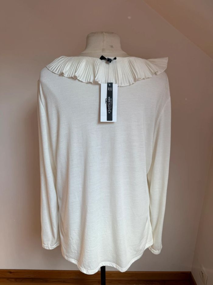 Belle blouse Riu neuve avec étiquette 🌸 T5 46 - photo numéro 5