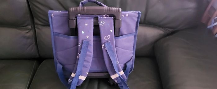 Cartable cheval à roulette - photo numéro 2