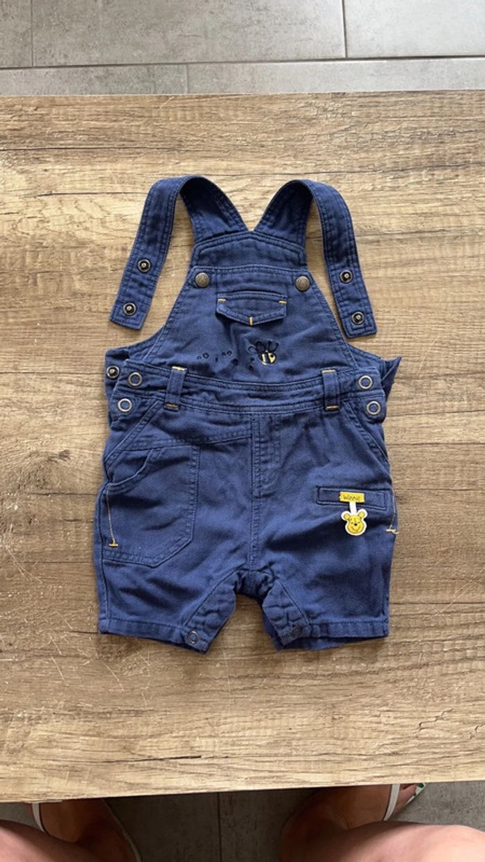 Salopette courte disney