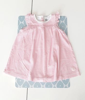 Robe avec body Petit Bateau - 18M