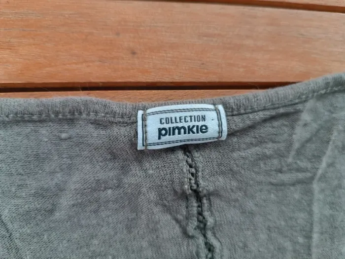 Haut manches longues Pimkie femme kaki taille xs - photo numéro 3