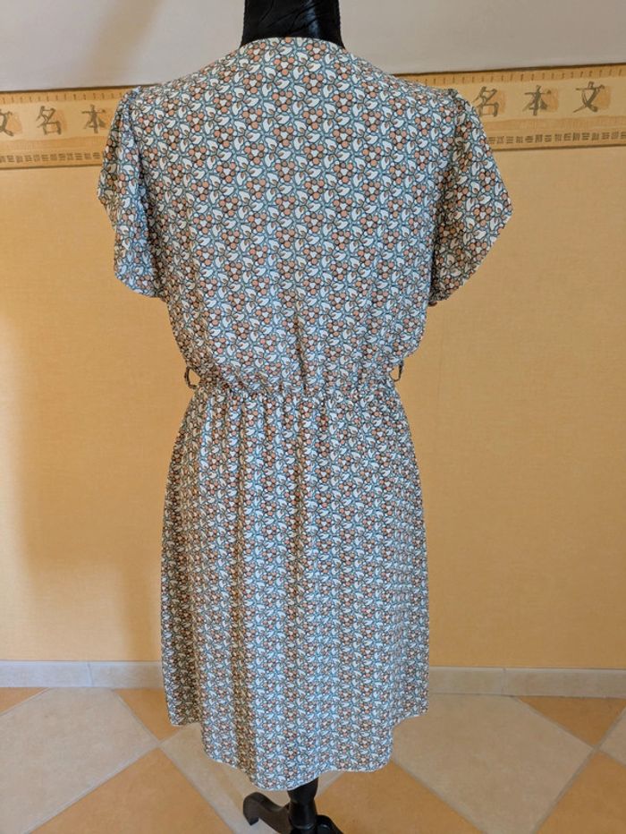 Robe chic été décolleté tendance M 38 fashion très bon état - photo numéro 5