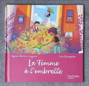Roman pour enfants "La Femme à l'Ombrelle" - Collection Le Musée Magique (4-6 ans) / Hachette