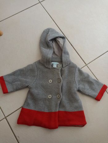 Petit manteau "laine" 3mois obaibi
