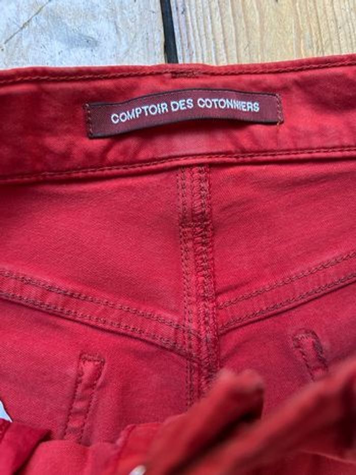 Jeans droit brique 36 Comptoirs des cotonniers - photo numéro 4