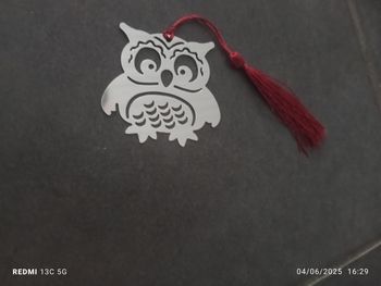 Marque page hibou