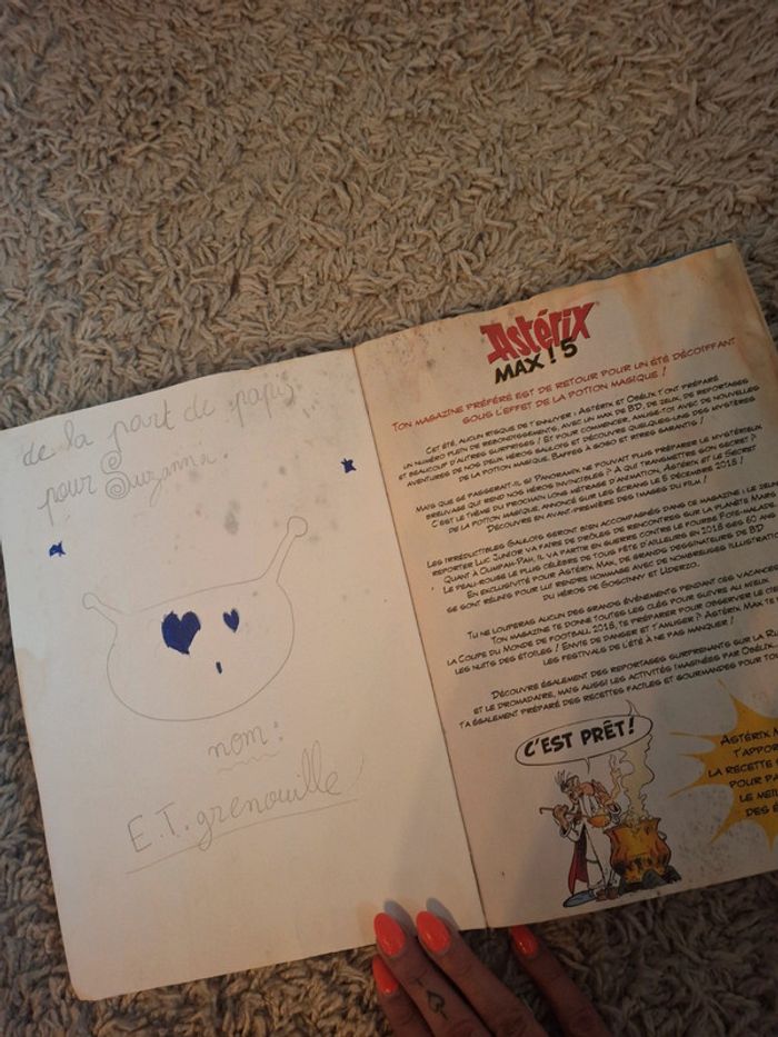 Livre asterix max année 2018 n 5 - photo numéro 3