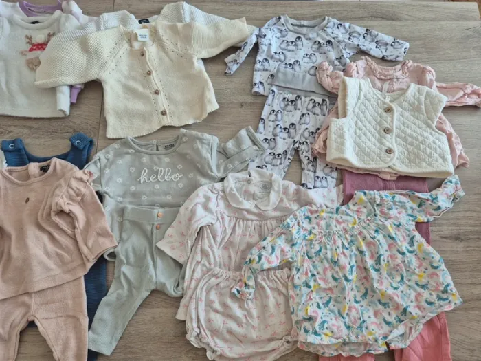 Lot vetement 3 mois fille automne hiver