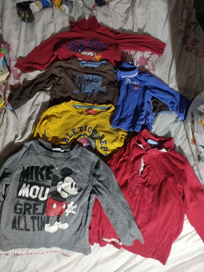 TS ml,polo ml,sous pull